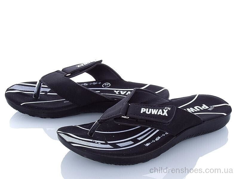 Шлепки детские Demur A6101 black