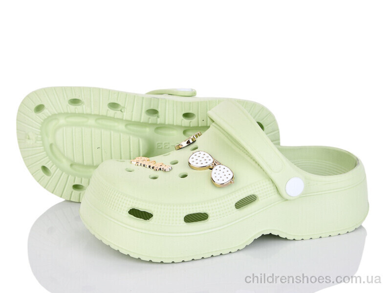 Кроксы No brand 129-3 green