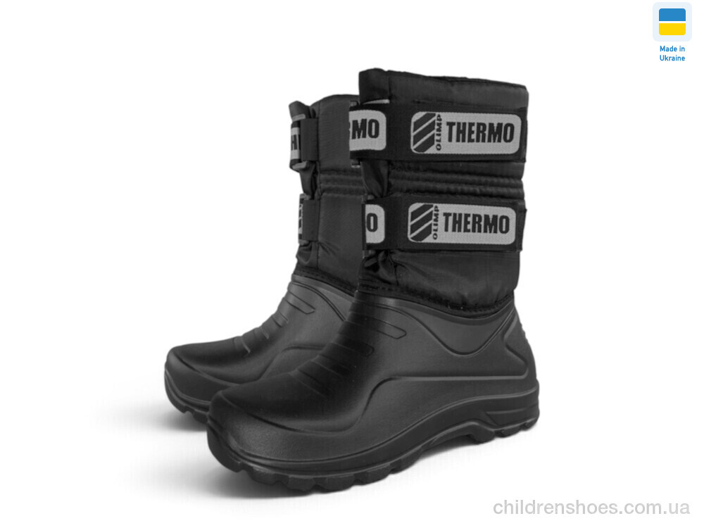 Сапоги из пены СМ335 чорний Rai shoes / p. 41-46 / 8пар
