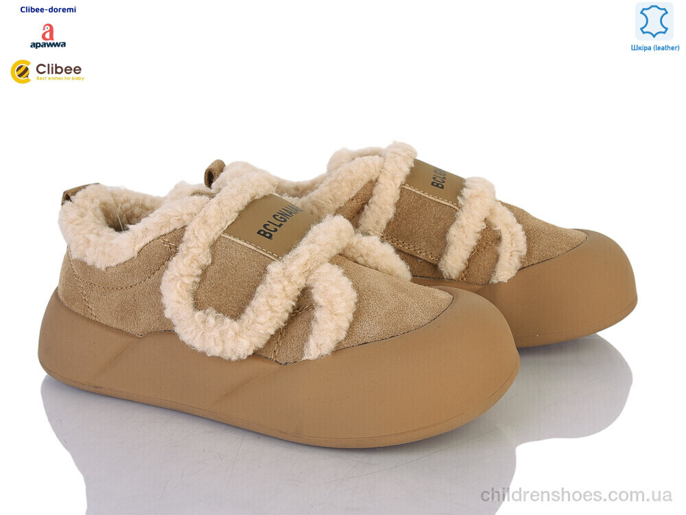 Кроссовки ABC3313 beige Clibee-Doremi / p. 31-37 / 7пар
