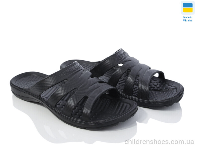 Шлепки Progress Краб чорний новий