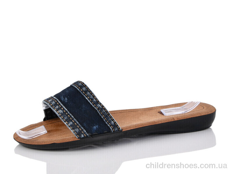 Шлепки женские Flex 0004-5 т.синій