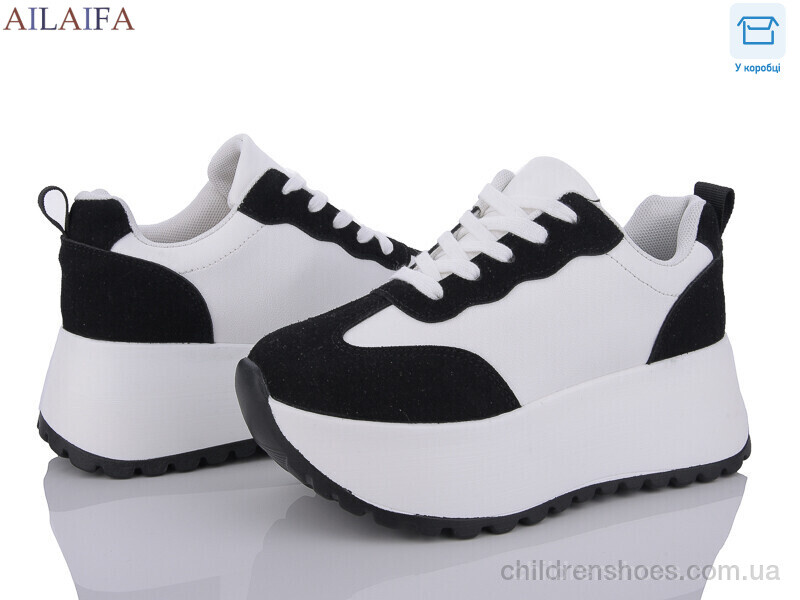 Кроссовки Aelida 5085 white-black