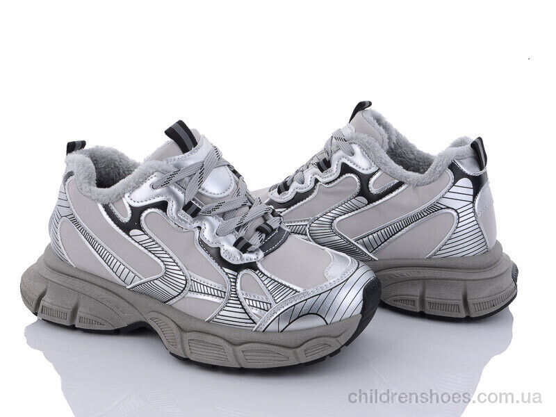 Кроссовки Violeta 197-155 l.grey