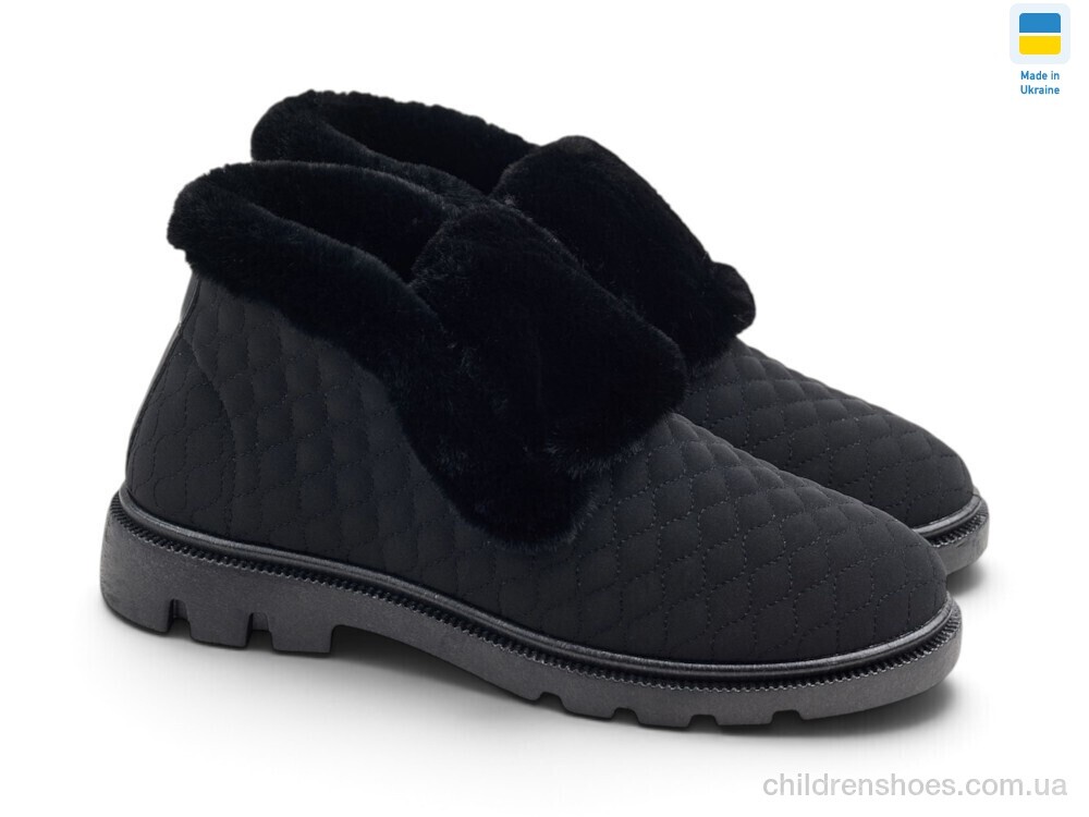 Ботинки TJ207-1 чорний Rai shoes / p. 37-41 / 8пар