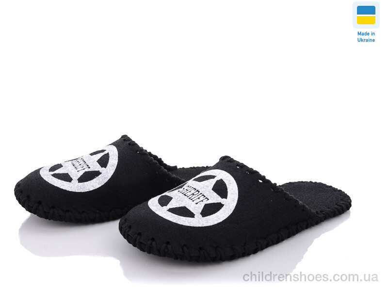 Тапки Vends 360М черный