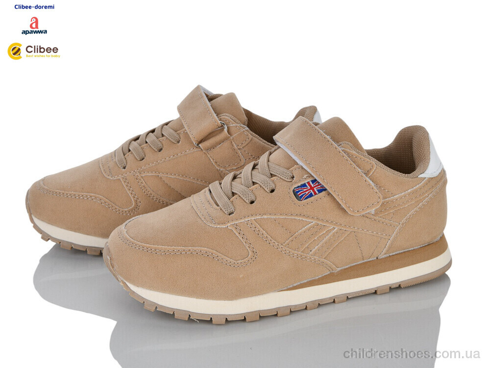 Кроссовки LG940-2 khaki Clibee-Doremi / p. 31-36 / 6пар