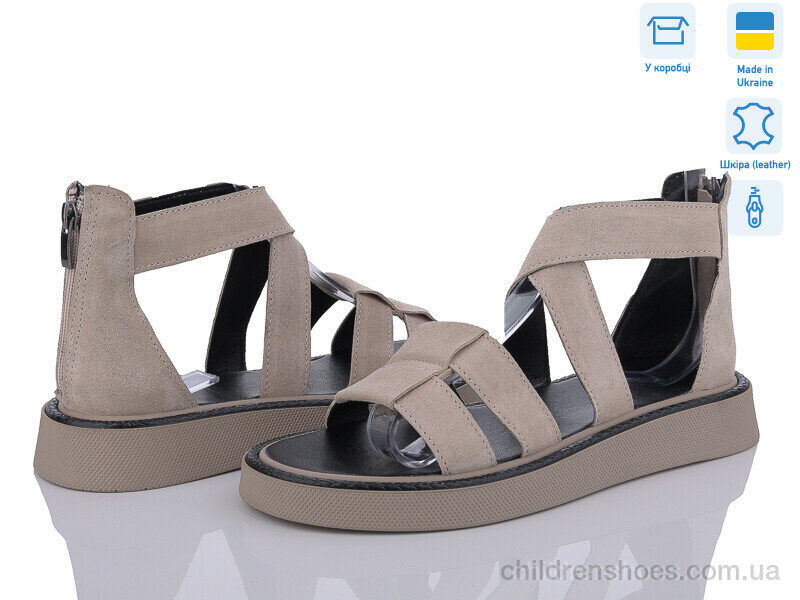 Босоножки IT Style 4071-42 замш беж