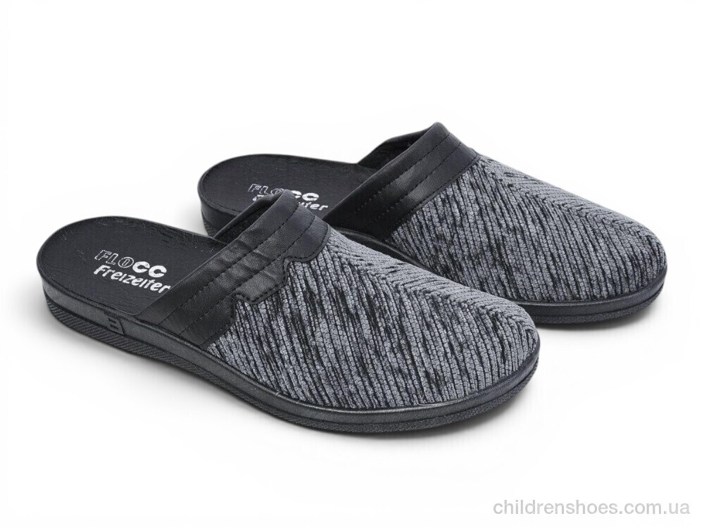Тапки 95220359 сірий Rai shoes / p. 41-46 / 6пар
