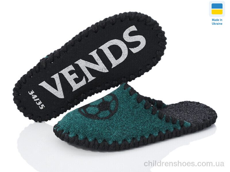 Тапки Vends 014 зелений