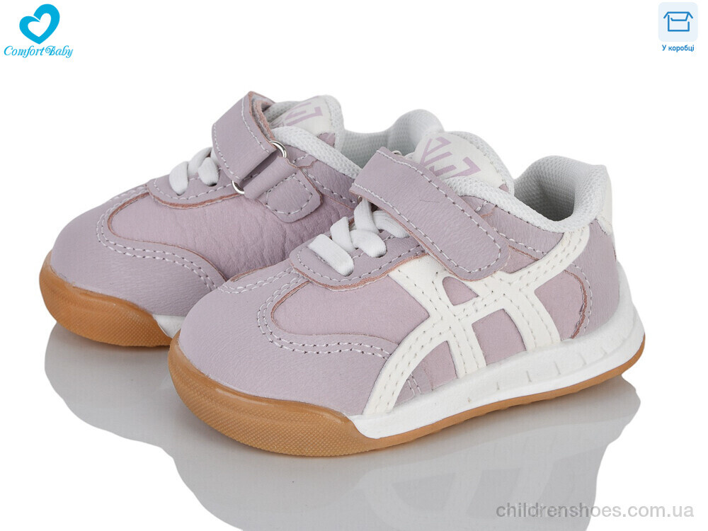 Кроссовки 399-2 ліловий Comfort-baby / p. 16-20 / 7пар