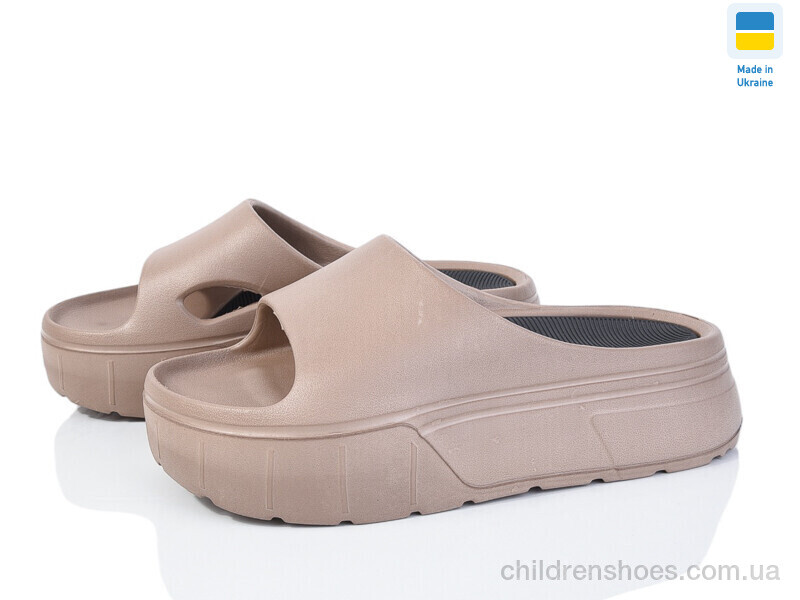 Шлепки женские Progress Прогрес Ж154 мокко