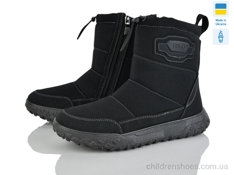 Дутики Dago Dago М24-04 чорний