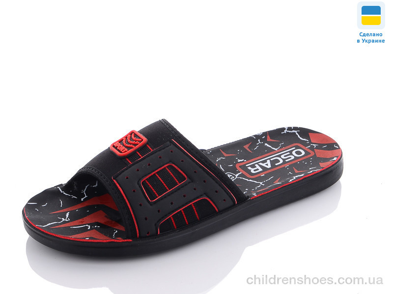 Шлепки Oscar S32 red