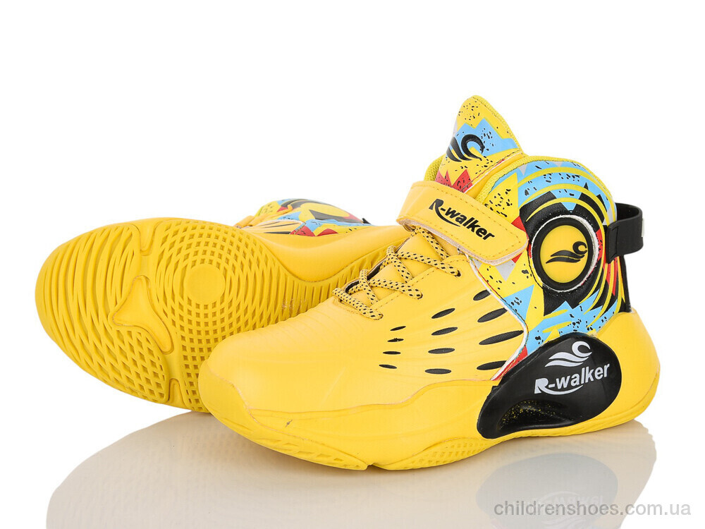 Кроссовки 2202 yellow Clibee-ShoSho / p. 32-37 / 8пар