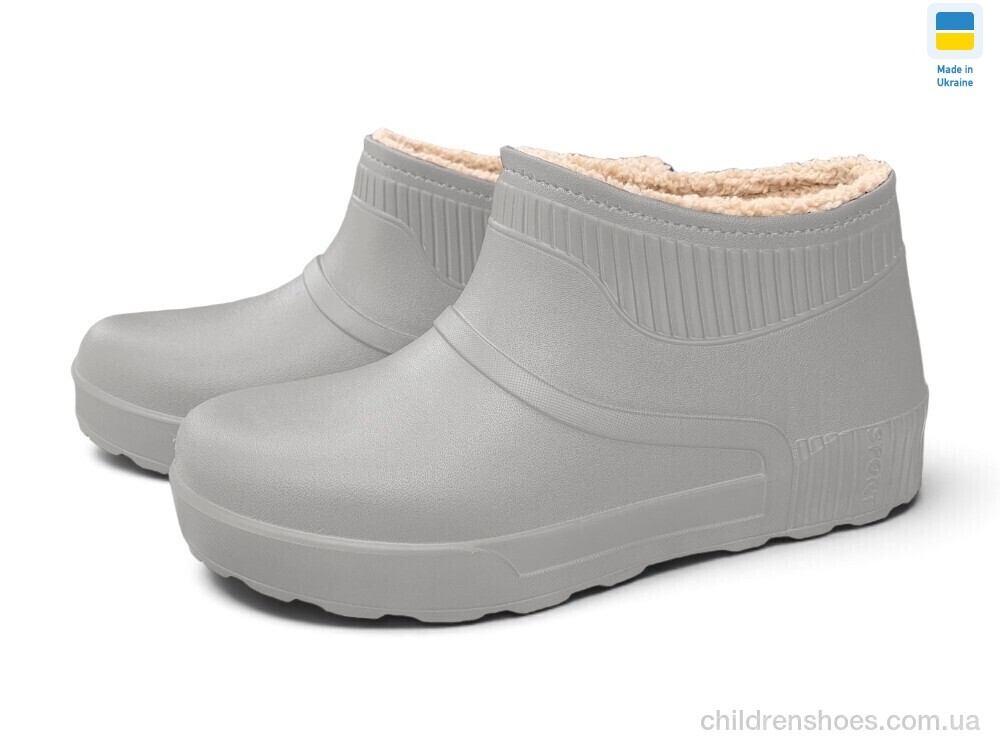 Галоши Е25 св.сірий Rai shoes / p. 37-41 / 8пар