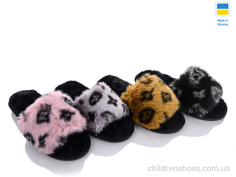 Тапки 1455 mix Slippers / p. 36-41 / 10пар