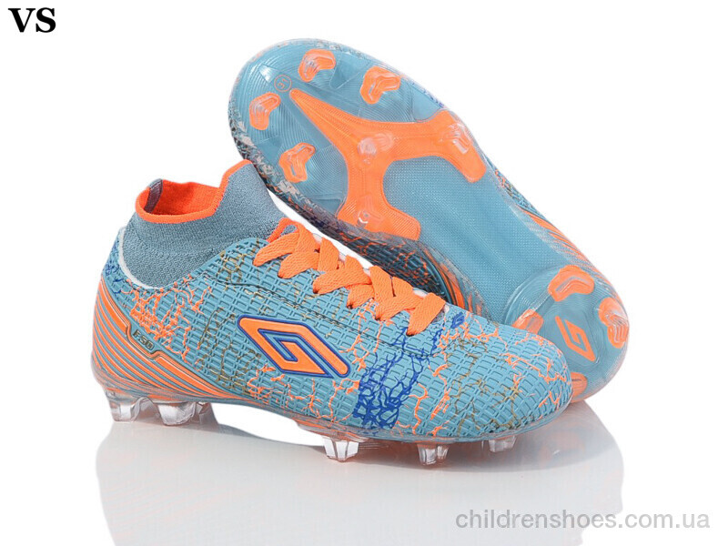 Футбольная обувь Dugana Dugana 0015 blue-orange (31-35)
