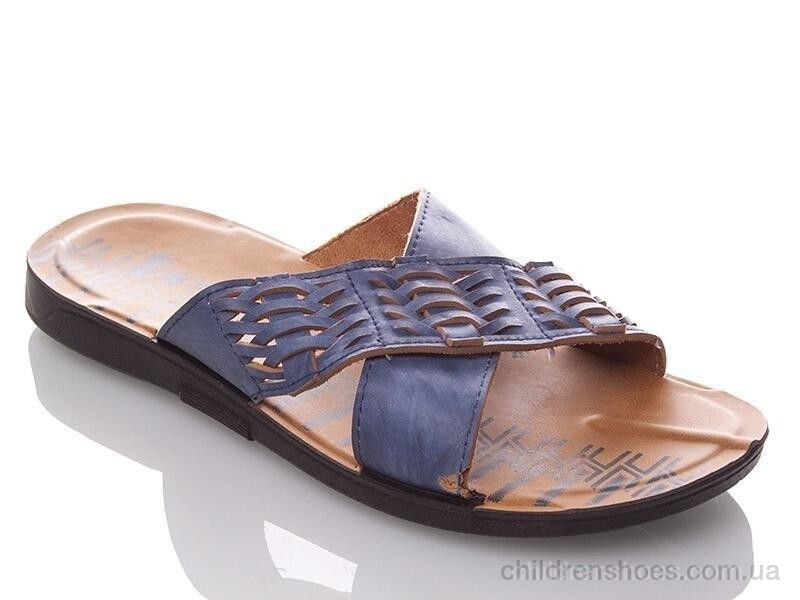 Шлепки Demur MN30 blue