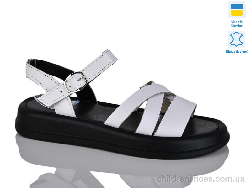 Шлепки женские No brand 2503 білий к.