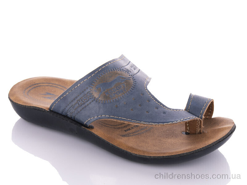 Шлепки K26-Ksoft P blue (30-35) DeMur / p. 30-35 / 6пар