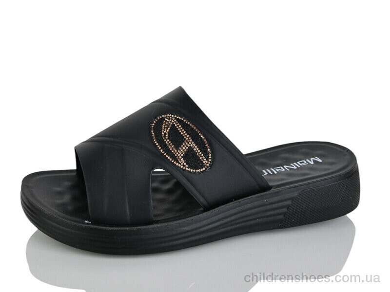 Шлепки женские Mainelin 2598 black