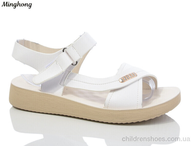 Босоножки Minghong 7722-39 white масажка