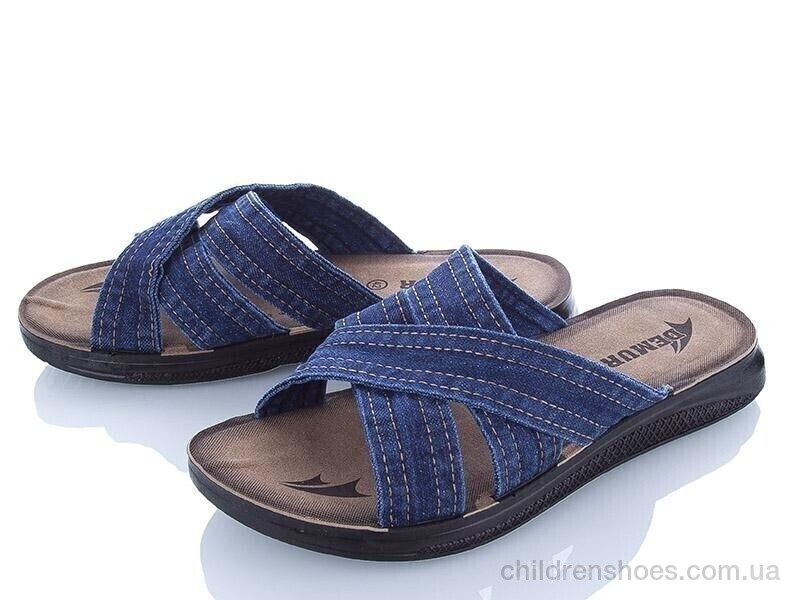 Шлепки Demur MKB6105-1 blue