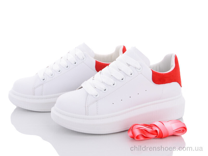 Кроссовки Violeta only one 20-657 white-red