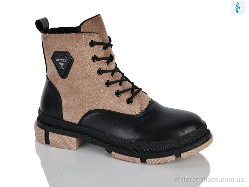 Ботинки 197-28 brown DINO ALBAT / p. 36-41 / 8пар