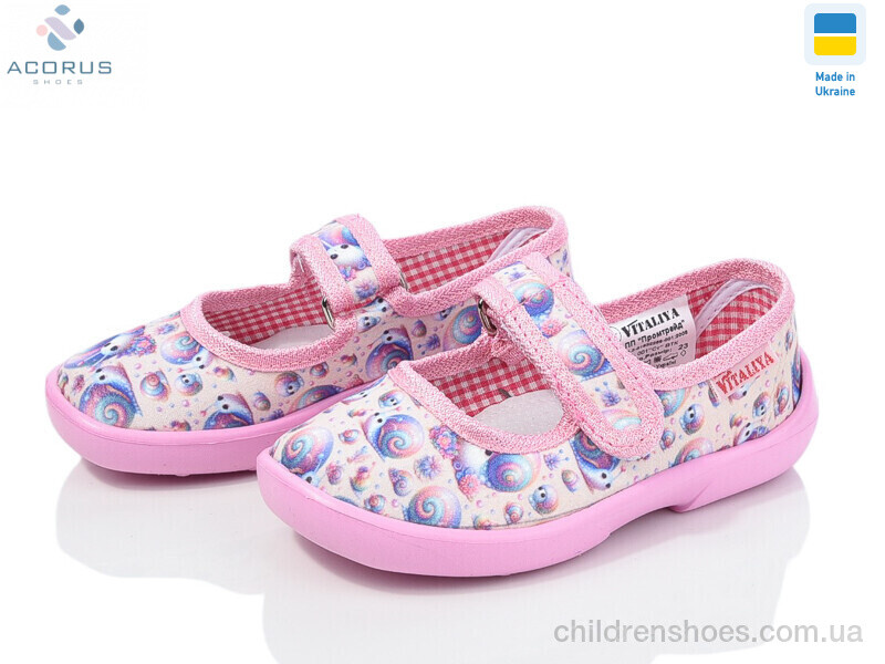 Тапки Vitaliya Садок 002-4 рожевий