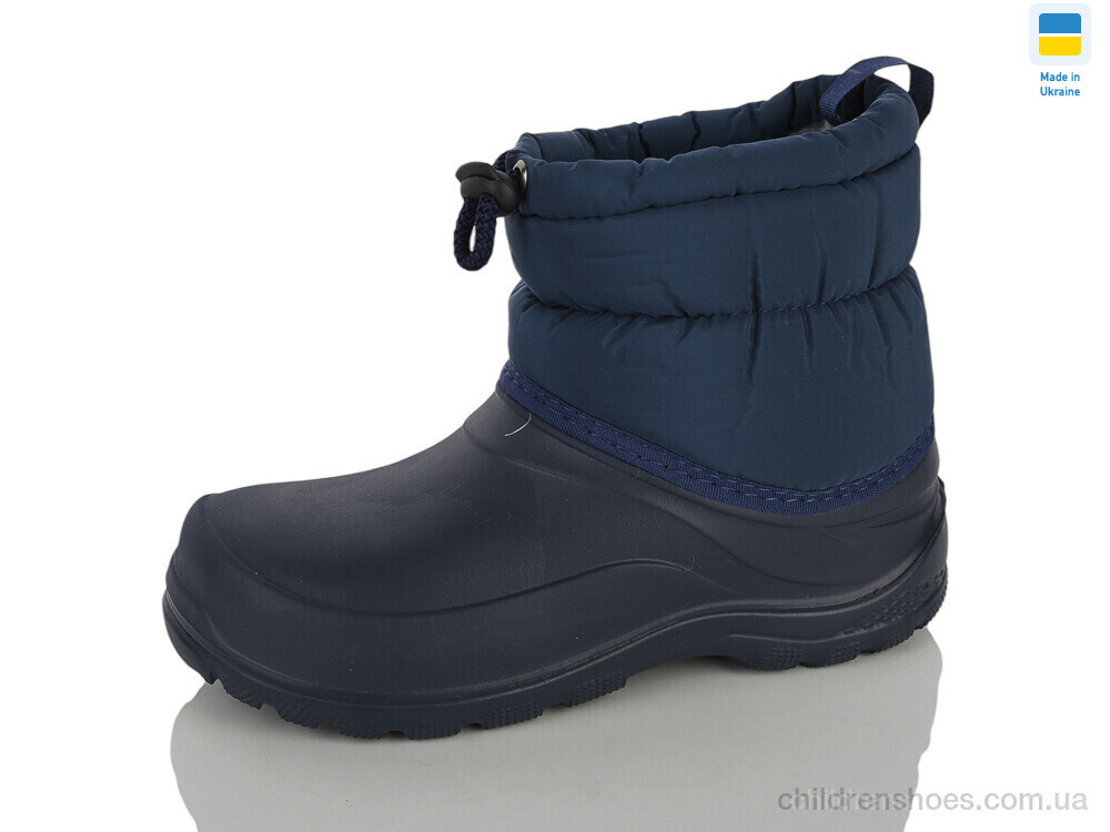 Сапоги из пены 083 синій Inblue / p. 30-36 / 12пар