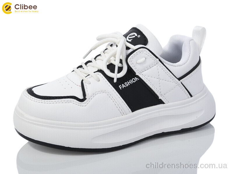 Кроссовки Clibee LC982 white-black