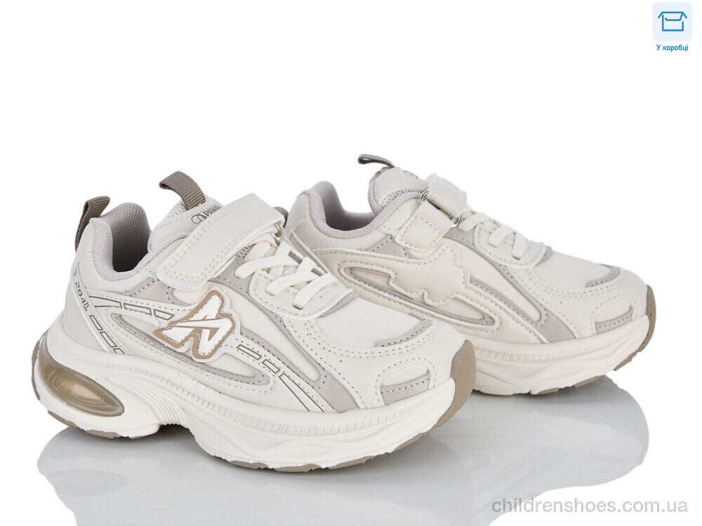Кроссовки ABY1562P-1 beige Clibee-ShoSho / p. 27-31 / 6пар