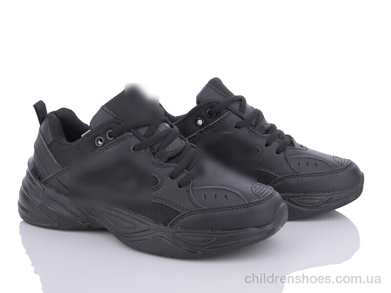Кроссовки B1897-9 all black Violeta / p. 36-41 / 8пар