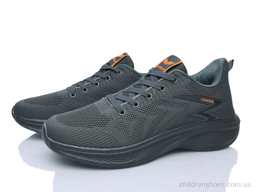 Кроссовки 2446 grey Lion-Lu / p. 41-45 / 8пар