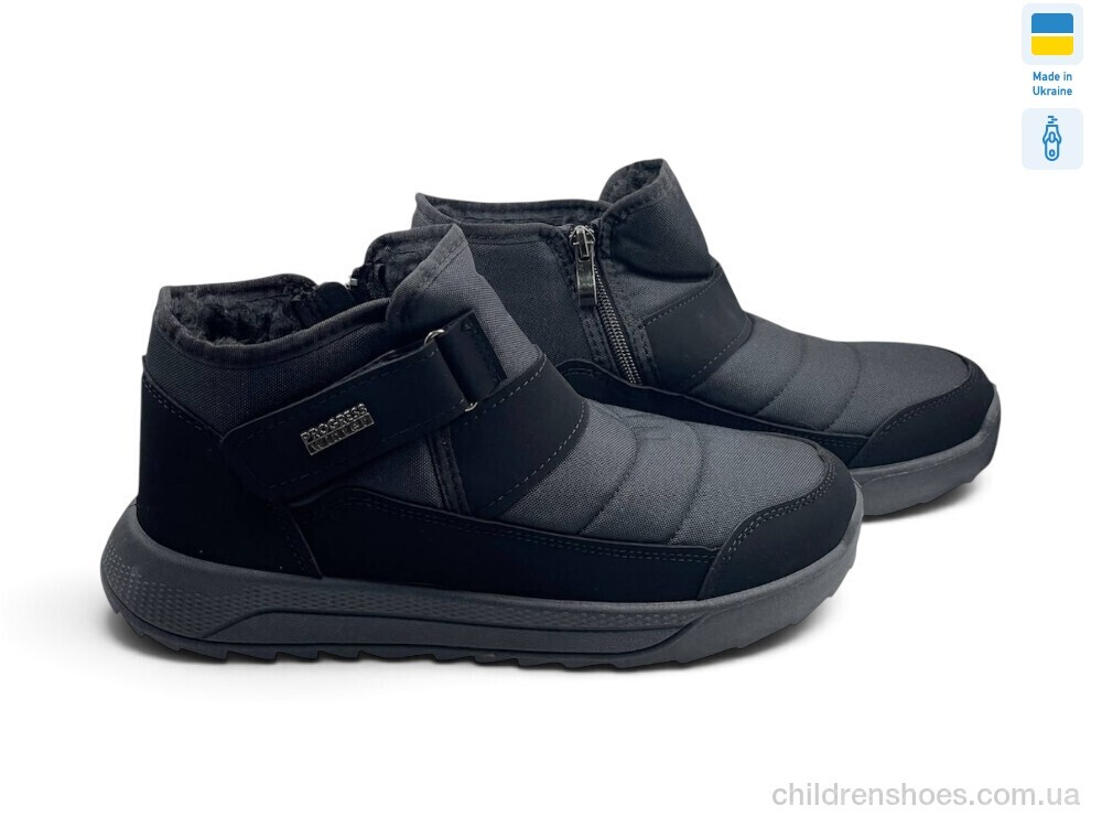 Ботинки 3803 чорний Rai shoes / p. 41-46 / 6пар