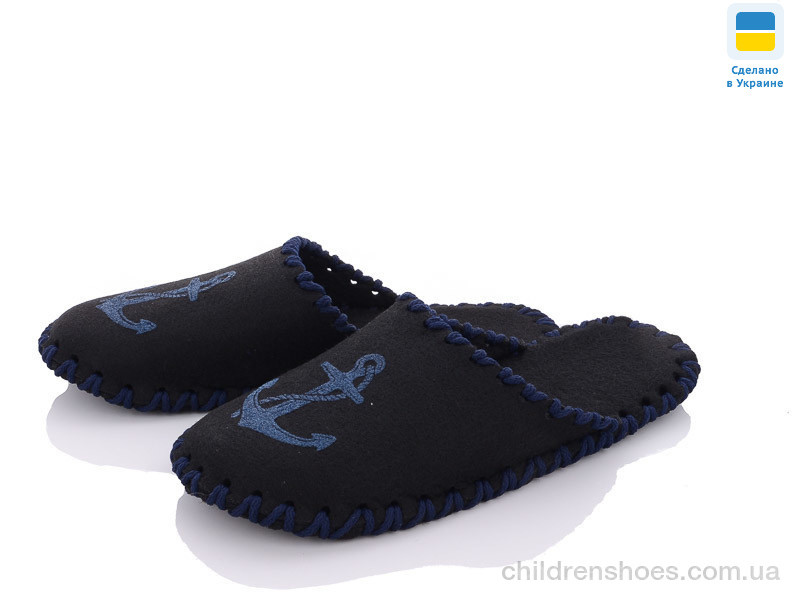 Тапки Vends 334M чорний