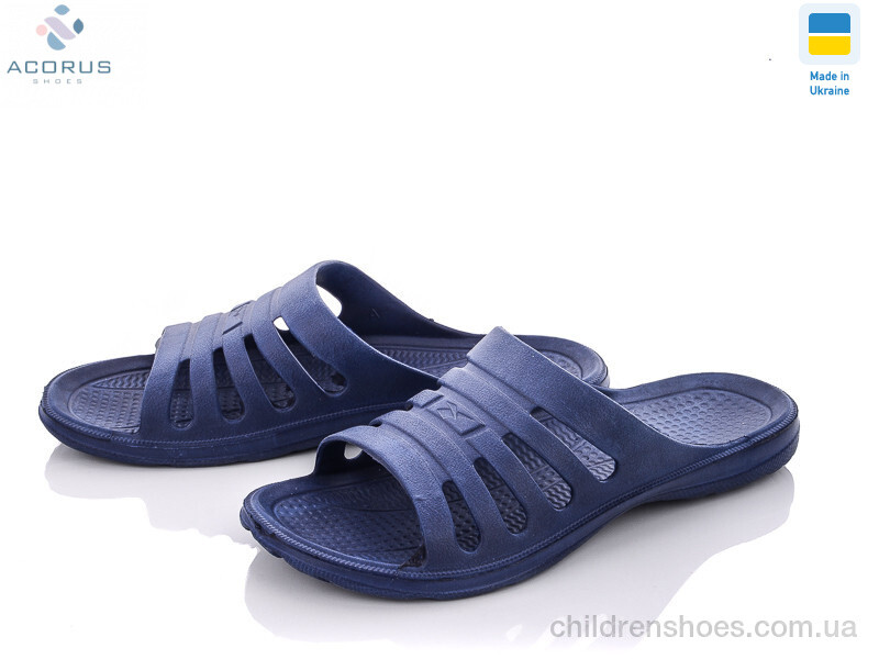 Шлепки детские DS 105П синий