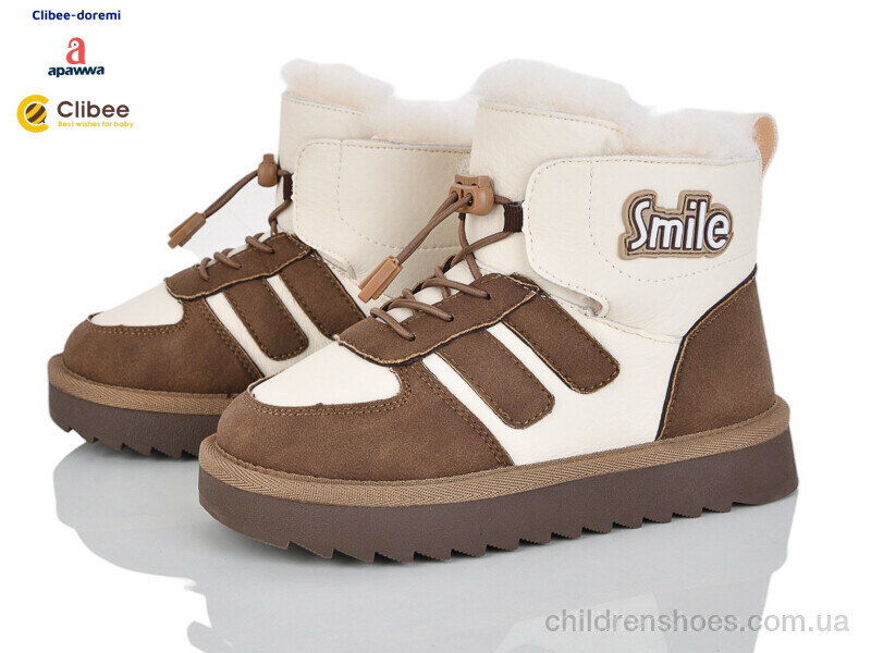 Угги A5619 beige-brown Clibee-Doremi / p. 31-37 / 7пар