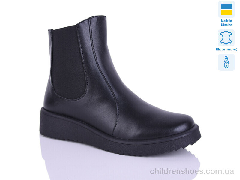 Ботинки No brand 87 чорний к. зима