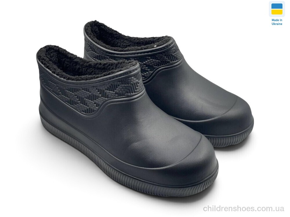 Галоши М9701 чорний Rai shoes / p. 41-45 / 8пар