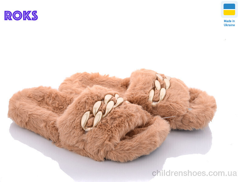 Тапки No brand ED006 коричневый