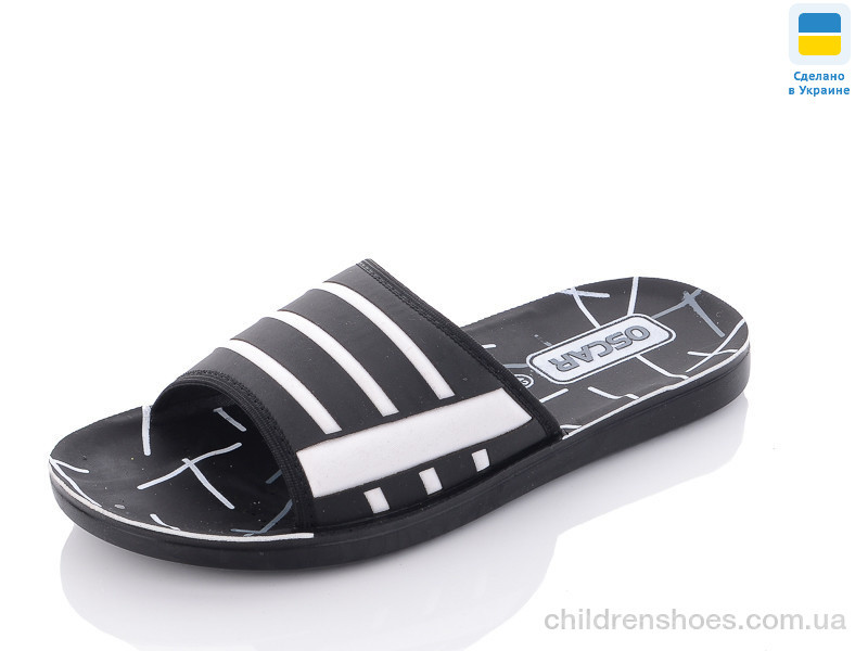 Шлепки Oscar S37 black