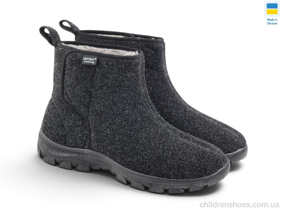 Бурки MA1103 сірий Rai shoes / p. 41-45 / 8пар