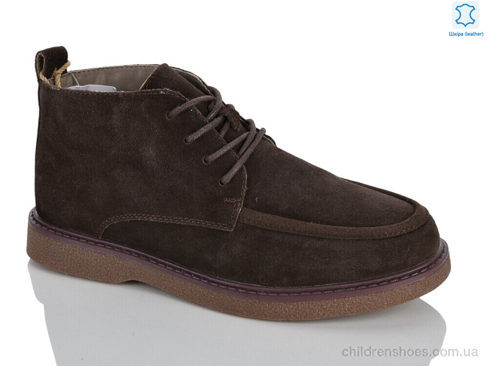 Ботинки E6261-8 coffee DINO ALBAT / p. 36-41 / 8пар