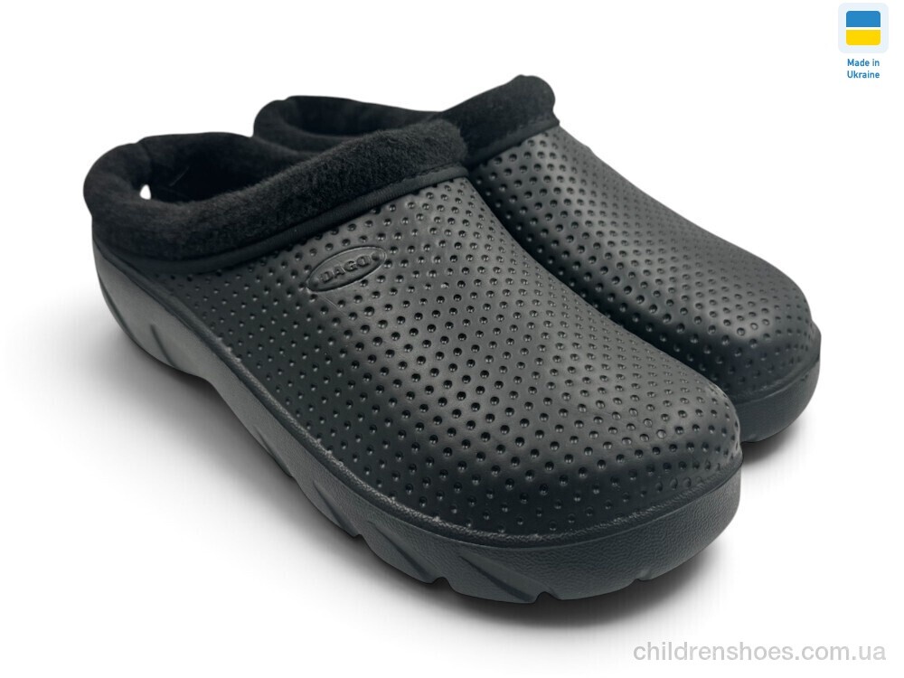 Галоши 232 чорний Rai shoes / p. 37-41 / 8пар