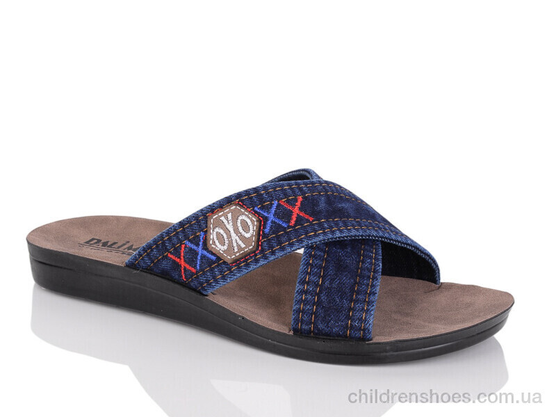 Шлепки Mahli 012 blue