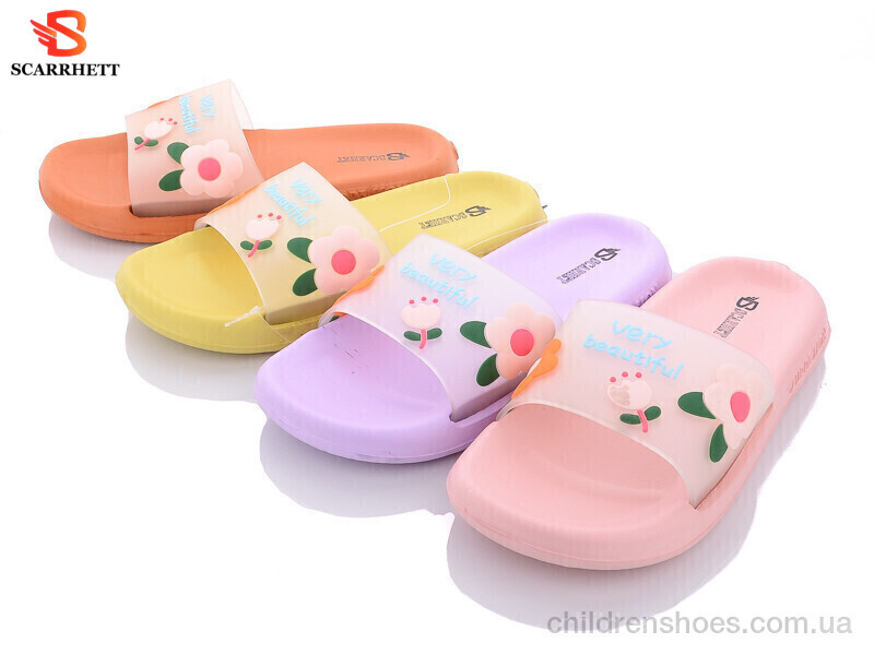 Шлепки женские Scarrhett 3118-10 mix