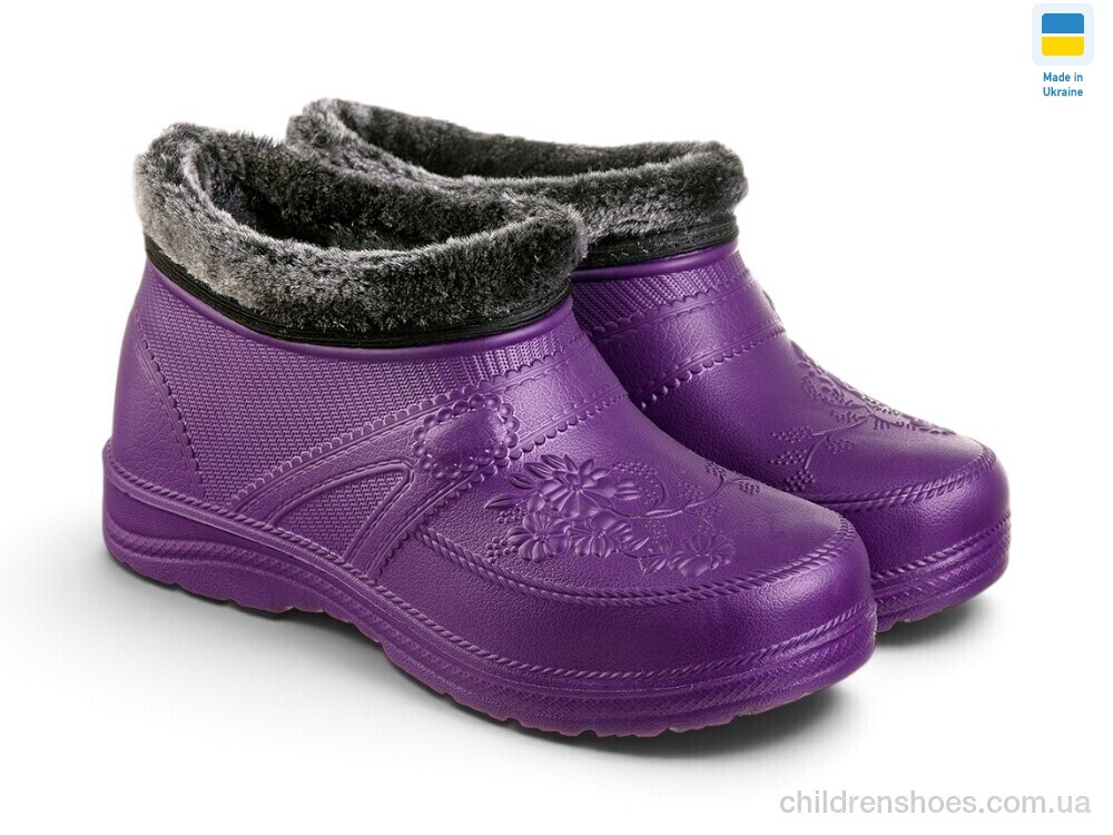 Галоши B-38F фіолет Rai shoes / p. 38-42 / 6пар